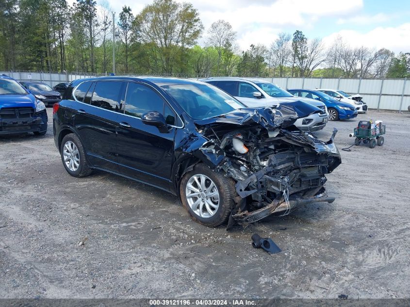 Lot #2536947236 2019 BUICK ENVISION FWD PREFERRED salvage car
