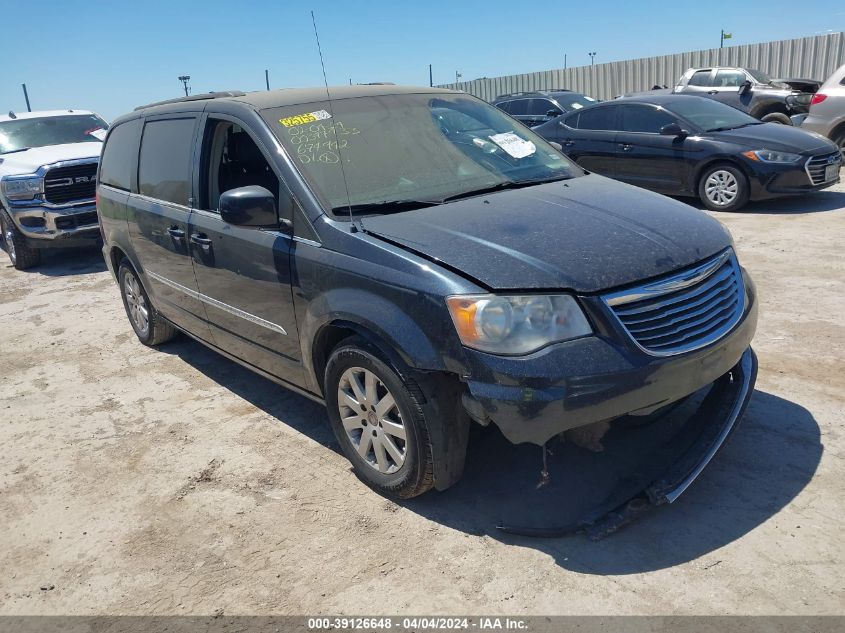 Lot #2539239537 2013 CHRYSLER TOWN & COUNTRY TOURING salvage car