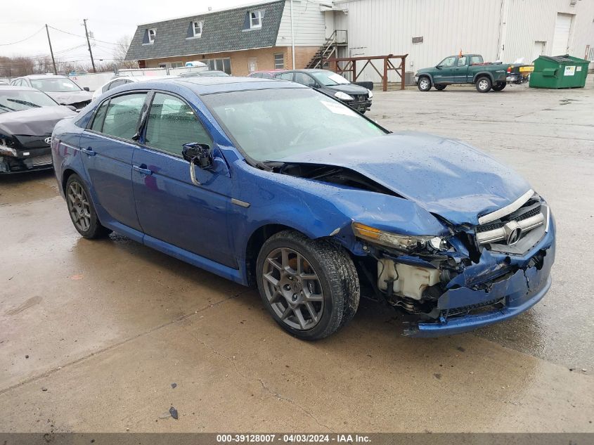 Lot #2525409852 2007 ACURA TL TYPE S salvage car