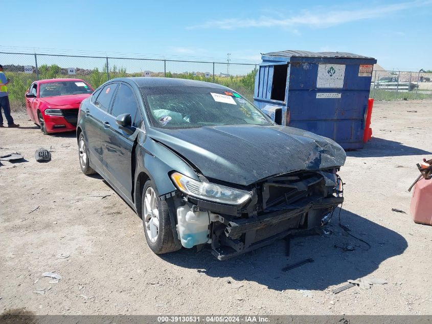 Lot #2541530519 2015 FORD FUSION SE salvage car