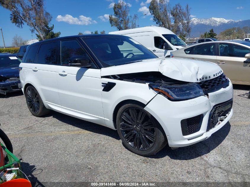 Lot #2527699546 2019 LAND ROVER RANGE ROVER SPORT SUPERCHARGED DYNAMIC salvage car