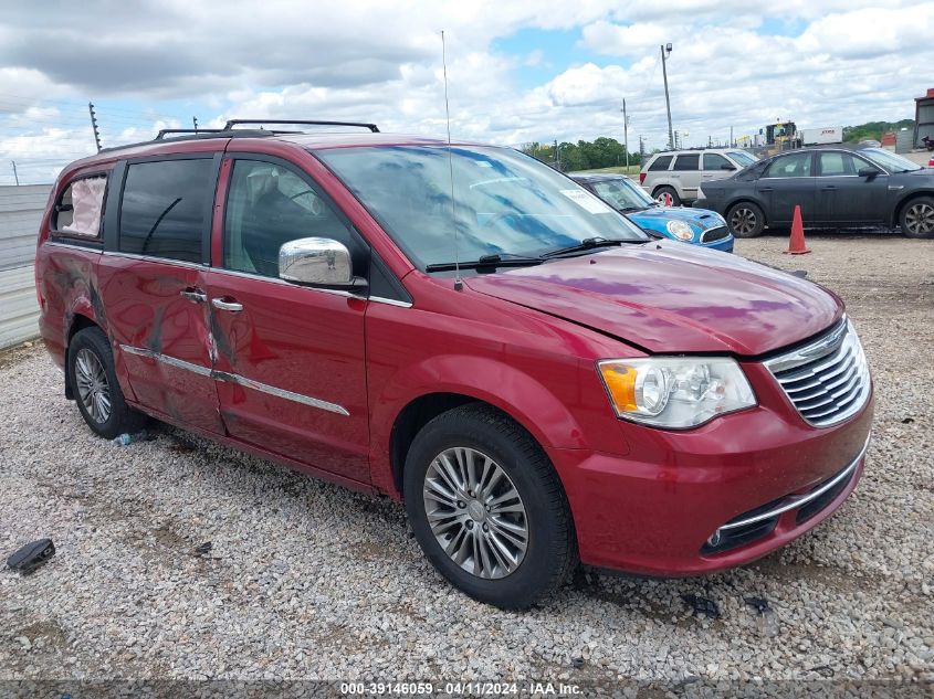 Lot #2527694028 2014 CHRYSLER TOWN & COUNTRY TOURING-L salvage car