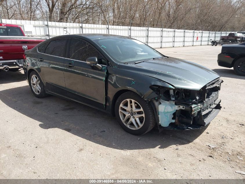 Lot #2539236099 2015 FORD FUSION SE salvage car