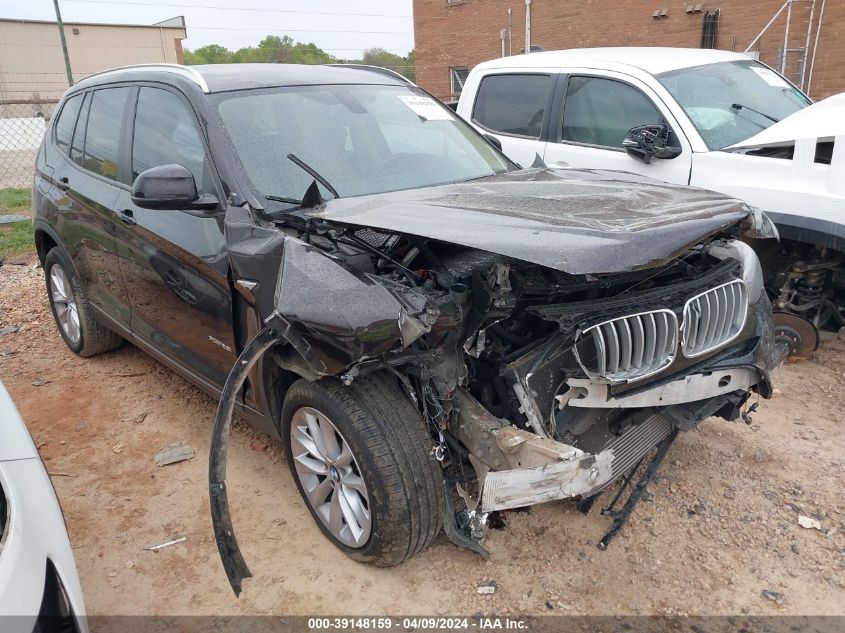 Lot #2539236063 2016 BMW X3 XDRIVE28I salvage car