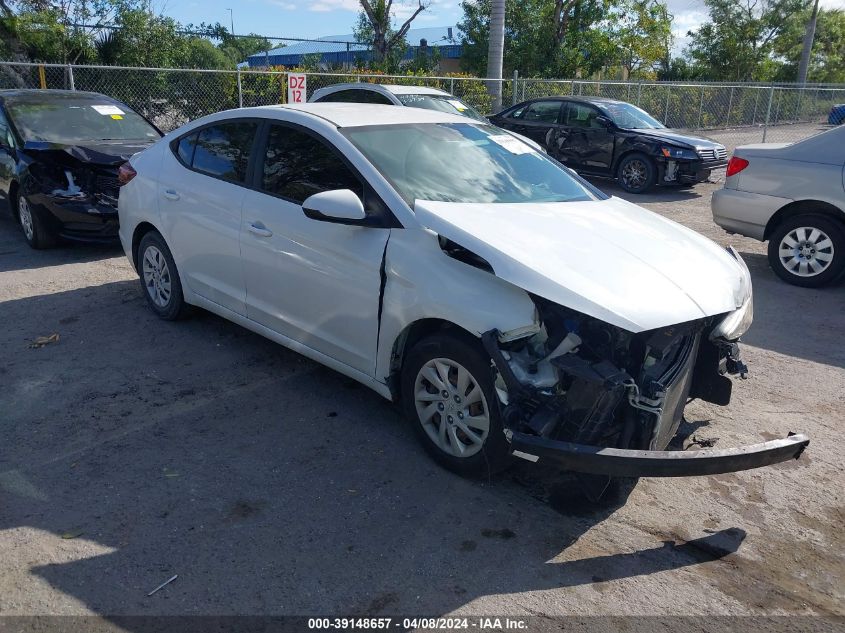 Lot #2539236057 2019 HYUNDAI ELANTRA SE salvage car