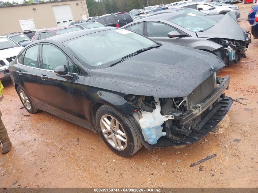 Lot #2539236001 2015 FORD FUSION SE salvage car