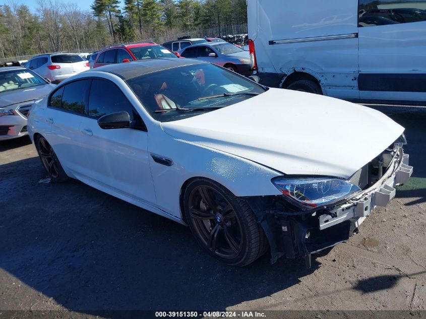 Lot #2539231089 2015 BMW M6 GRAN COUPE salvage car