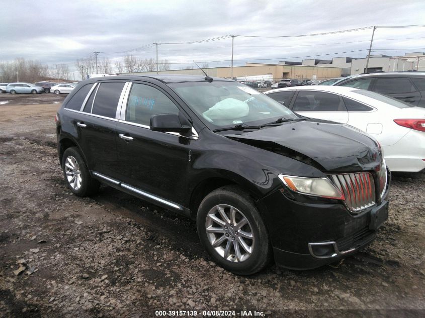 Lot #2534658102 2011 LINCOLN MKX salvage car