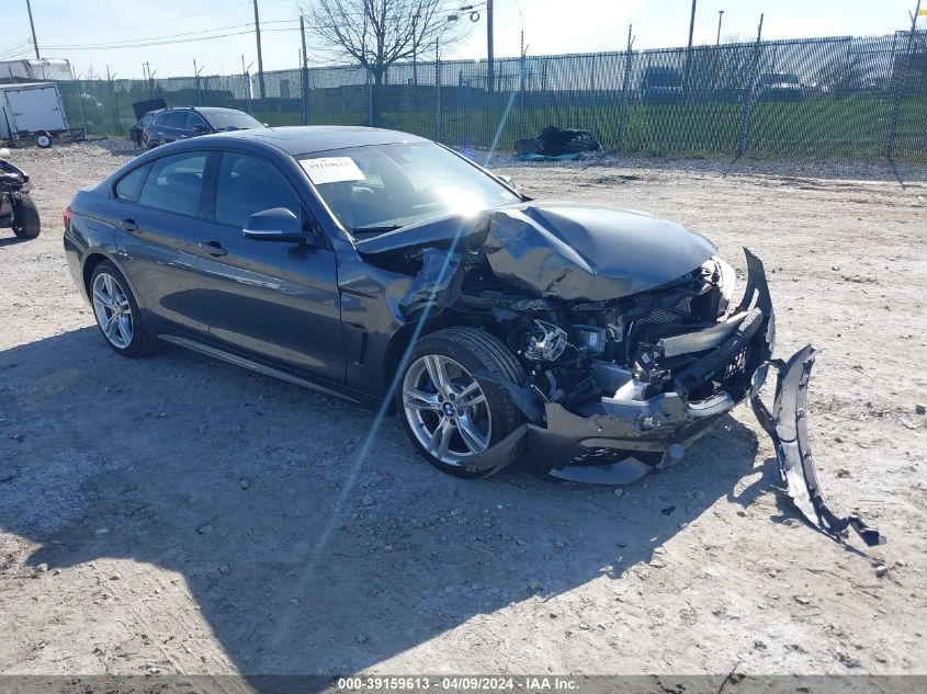Lot #2539231054 2015 BMW 435I GRAN COUPE XDRIVE salvage car