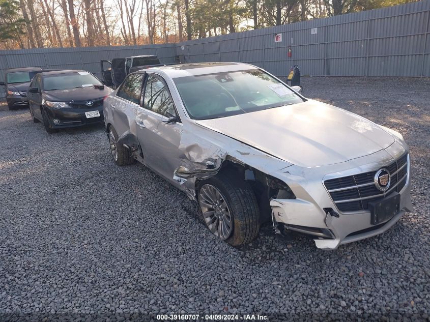 Lot #2534657957 2014 CADILLAC CTS LUXURY salvage car