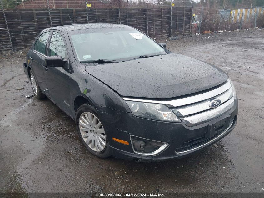 Lot #2534662516 2012 FORD FUSION HYBRID salvage car