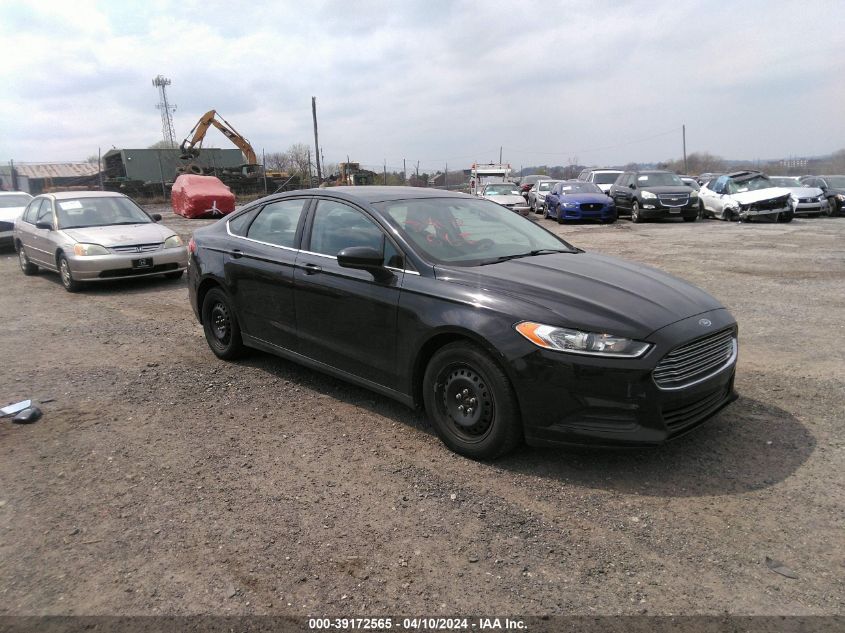 Lot #2534662514 2014 FORD FUSION S salvage car