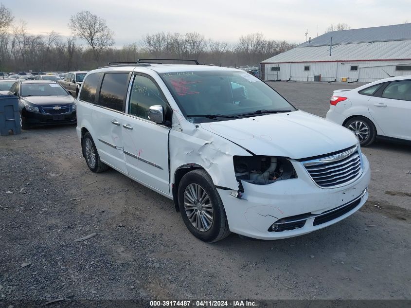 Lot #2539239083 2014 CHRYSLER TOWN & COUNTRY TOURING-L salvage car