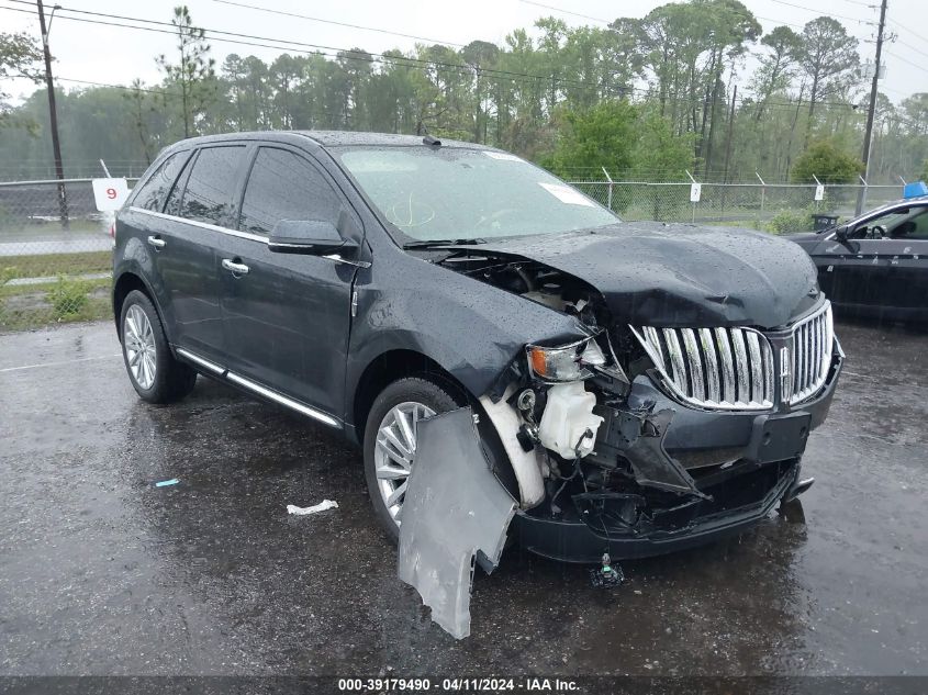 Lot #2539246433 2013 LINCOLN MKX salvage car