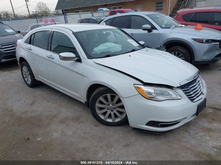 Lot #2541530671 2013 CHRYSLER 200 LIMITED salvage car