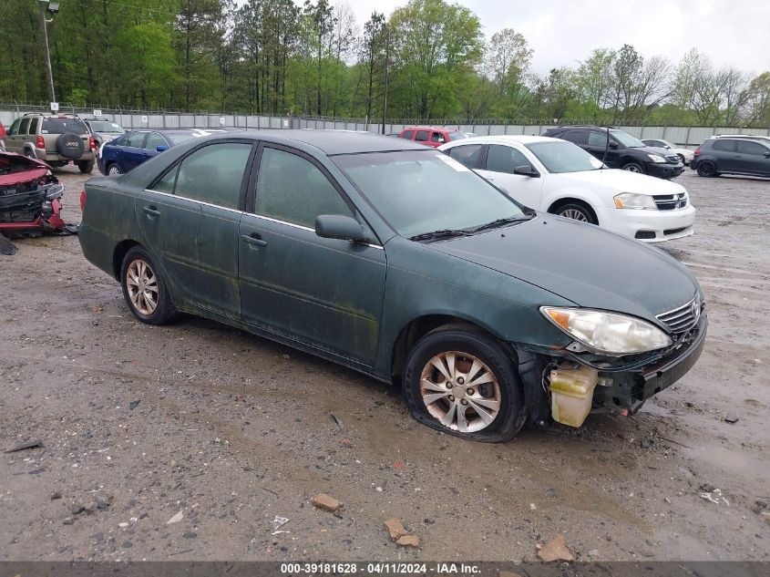 Lot #2536946393 2005 TOYOTA CAMRY LE V6 salvage car