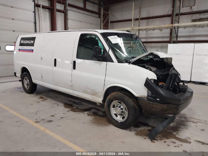 Lot #2539235627 2021 CHEVROLET EXPRESS CARGO RWD 2500 EXTENDED WHEELBASE WT salvage car