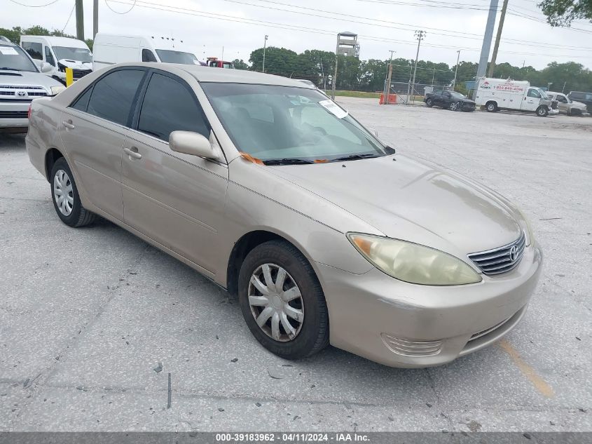 Lot #2539235914 2005 TOYOTA CAMRY LE salvage car