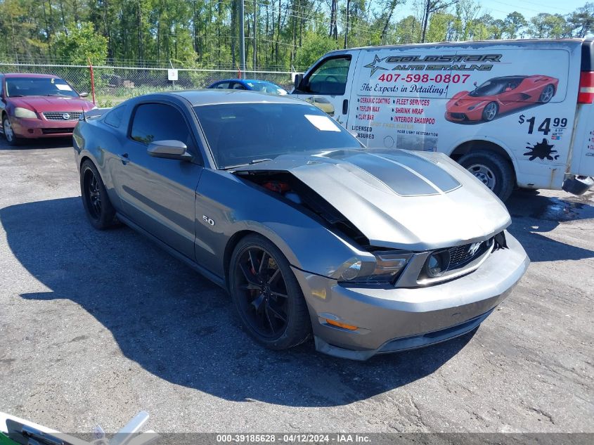 Lot #2541524807 2011 FORD MUSTANG GT salvage car