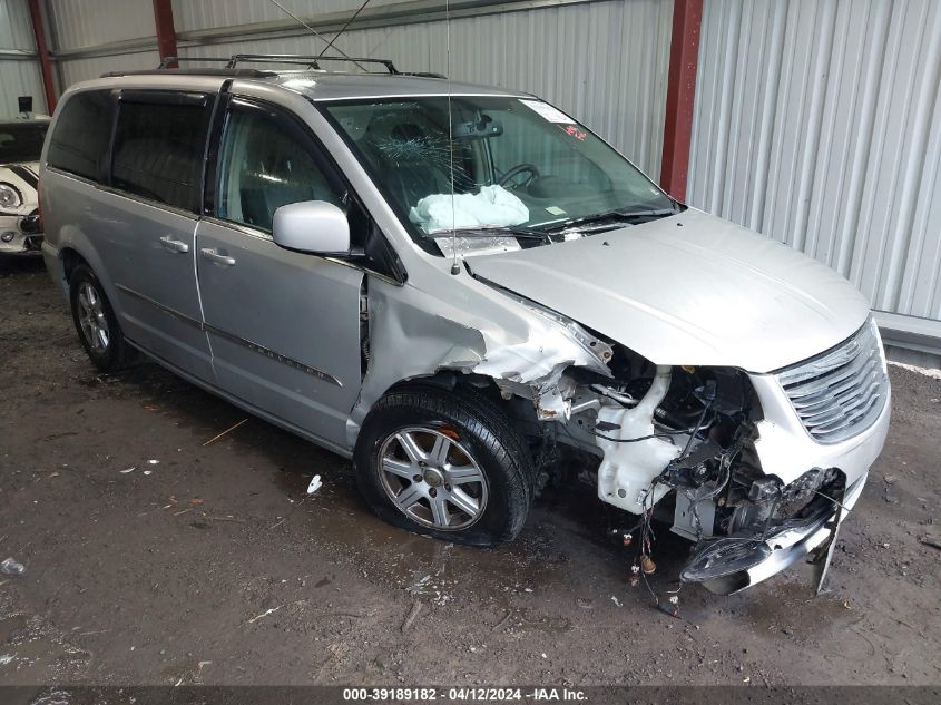 Lot #2536946318 2012 CHRYSLER TOWN & COUNTRY TOURING salvage car