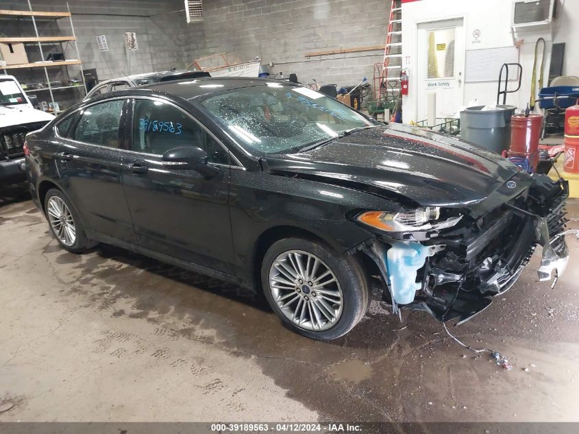 Lot #2550788838 2015 FORD FUSION SE salvage car