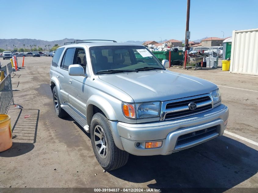 Lot #2541535207 2000 TOYOTA 4RUNNER LIMITED V6 salvage car
