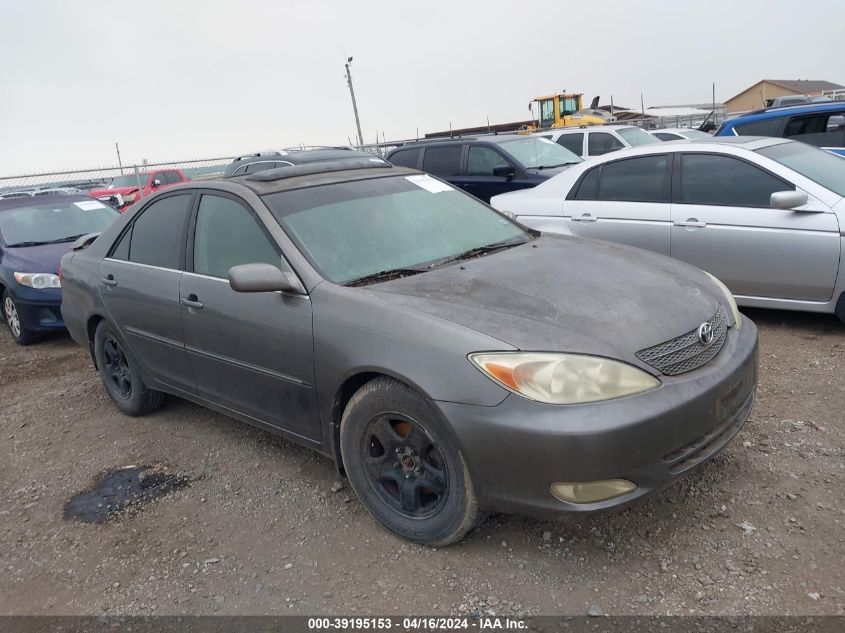 Lot #2541530266 2003 TOYOTA CAMRY XLE V6 salvage car