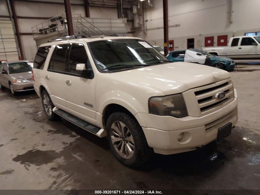 Lot #2539233318 2007 FORD EXPEDITION LIMITED salvage car