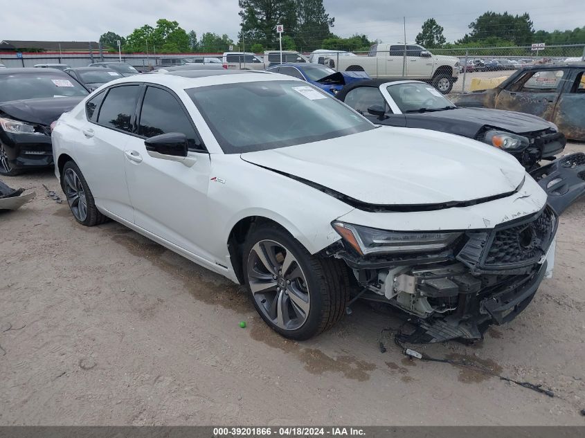 Lot #2535809902 2022 ACURA TLX A-SPEC PACKAGE salvage car