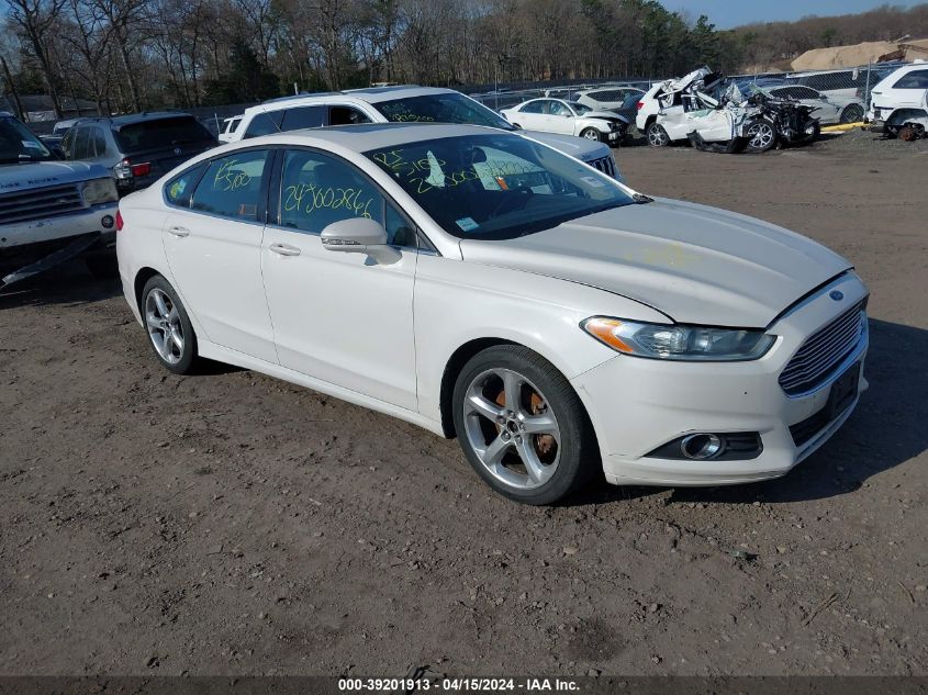 Lot #2541524166 2014 FORD FUSION SE salvage car