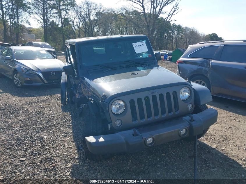 Lot #2525402438 2016 JEEP WRANGLER UNLIMITED FREEDOM salvage car