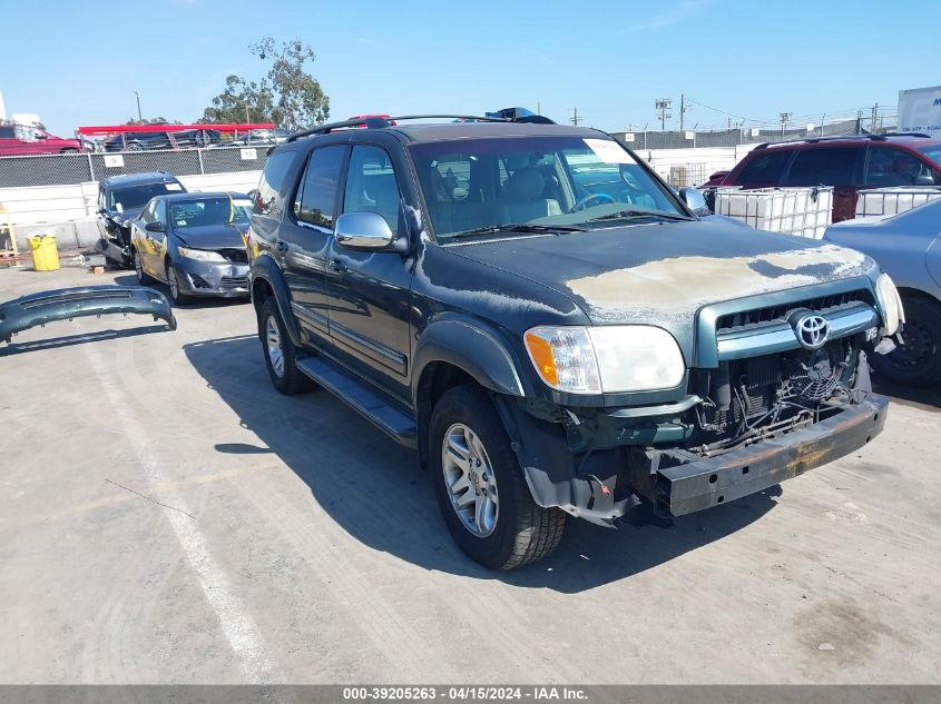 Lot #2531201688 2007 TOYOTA SEQUOIA LIMITED V8 salvage car