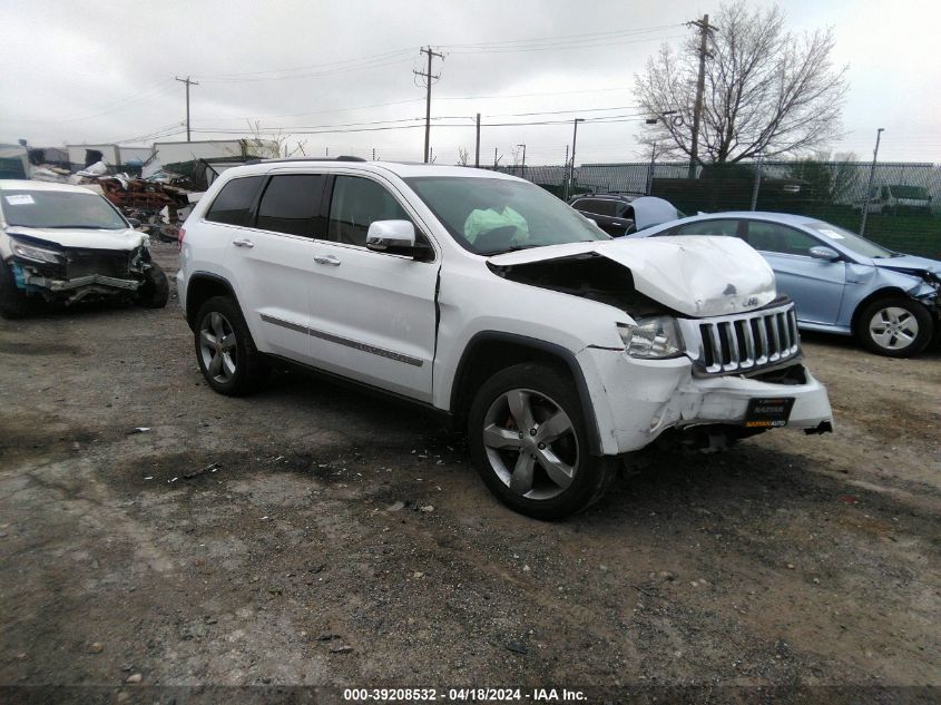 Lot #2536956036 2013 JEEP GRAND CHEROKEE LIMITED salvage car