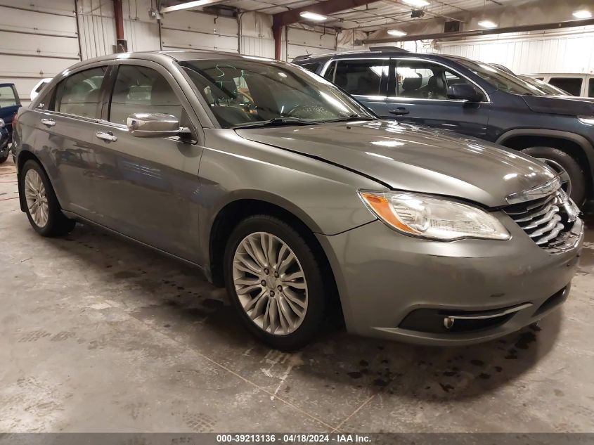 Lot #2541530138 2012 CHRYSLER 200 LIMITED salvage car