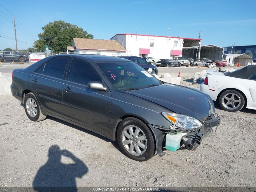 Lot #2525402647 2002 TOYOTA CAMRY XLE V6 salvage car