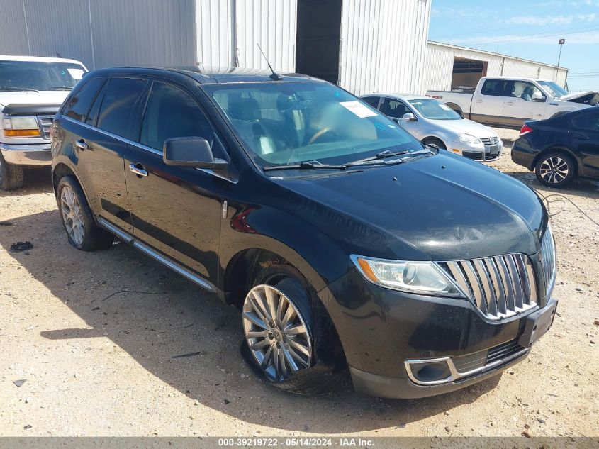 Lot #2536950858 2011 LINCOLN MKX salvage car