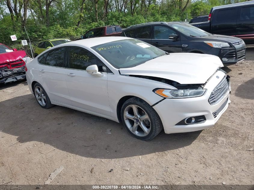Lot #2550788329 2014 FORD FUSION SE salvage car