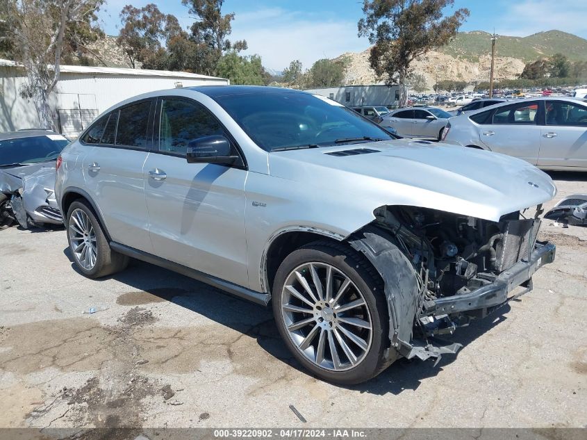 Lot #2539241513 2019 MERCEDES-BENZ AMG GLE 43 COUPE 4MATIC salvage car