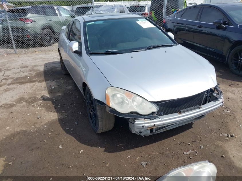 Lot #2530023707 2002 ACURA RSX TYPE S salvage car