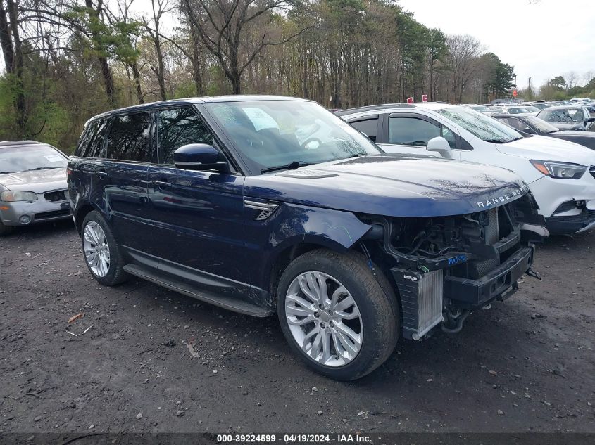 Lot #2525401899 2014 LAND ROVER RANGE ROVER SPORT 3.0L V6 SUPERCHARGED HSE salvage car