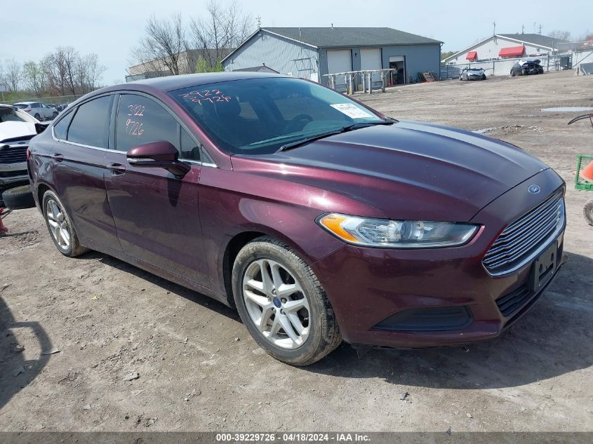 Lot #2541523638 2013 FORD FUSION SE salvage car