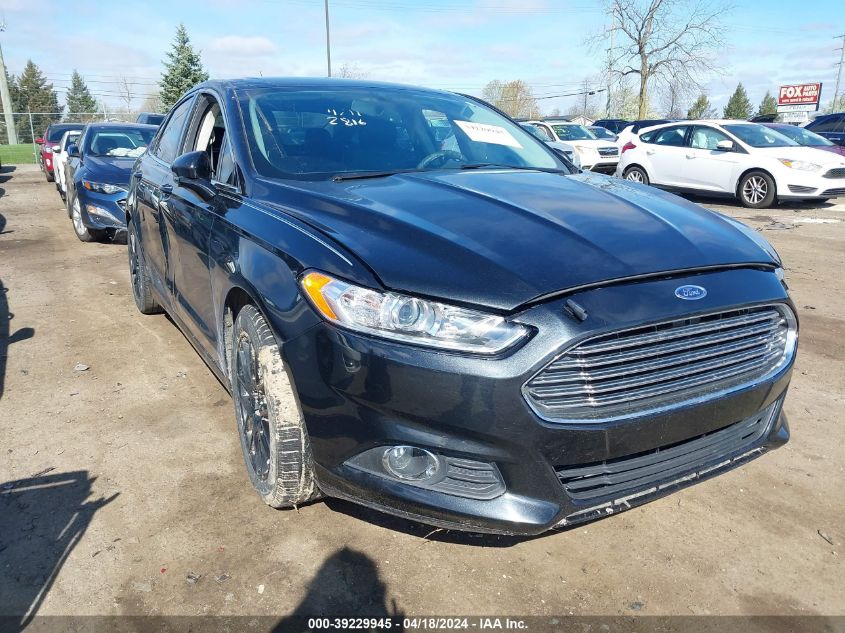 Lot #2536945843 2014 FORD FUSION SE salvage car