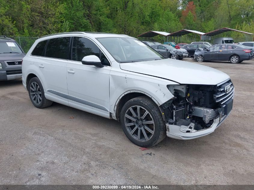 2017 AUDI Q7 3.0T PREMIUM #2997780322