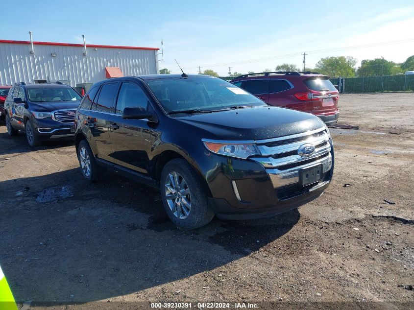 Lot #2539232666 2011 FORD EDGE LIMITED salvage car