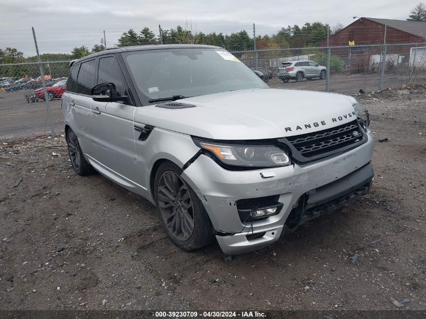 2016 LAND ROVER RANGE ROVER SPORT 3.0L V6 SUPERCHARGED HSE #2992819447