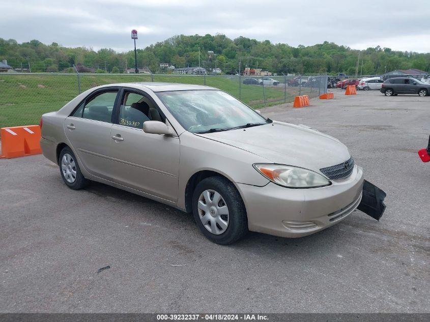 Lot #2541529780 2003 TOYOTA CAMRY LE salvage car
