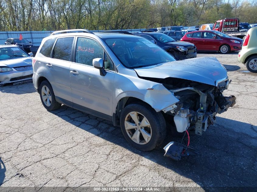 Lot #2539235339 2015 SUBARU FORESTER 2.5I LIMITED salvage car
