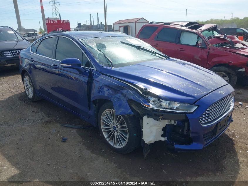 Lot #2550788140 2013 FORD FUSION SE salvage car