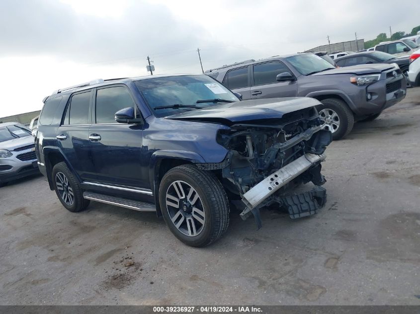 Lot #2564314552 2021 TOYOTA 4RUNNER LIMITED salvage car