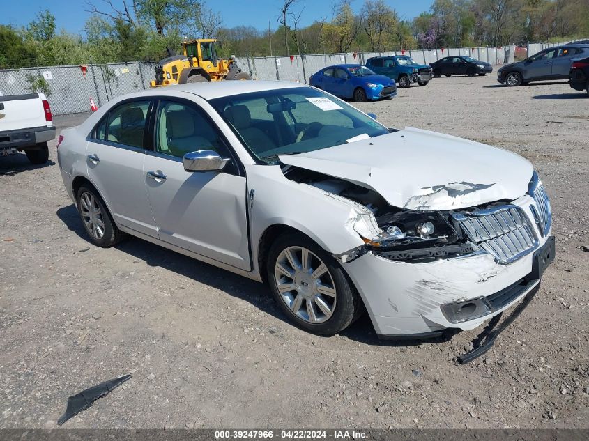 Lot #2539245708 2012 LINCOLN MKZ salvage car